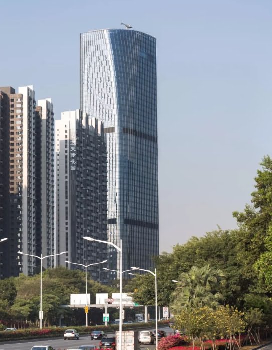 豪方天际实景图 