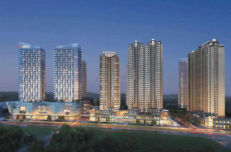 绿地新都会效果图 