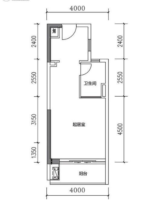 保利金町湾户型图