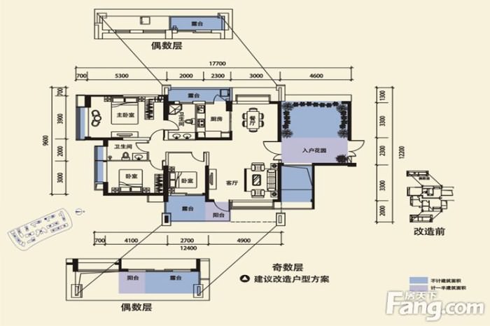 半山道1号礼宾府户型 
