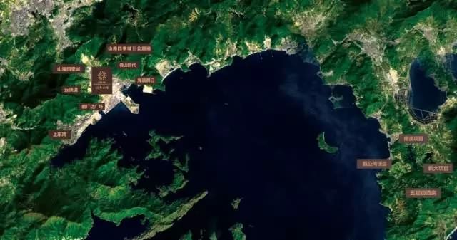 山海四季城Ⅲ·四季公馆交通图 