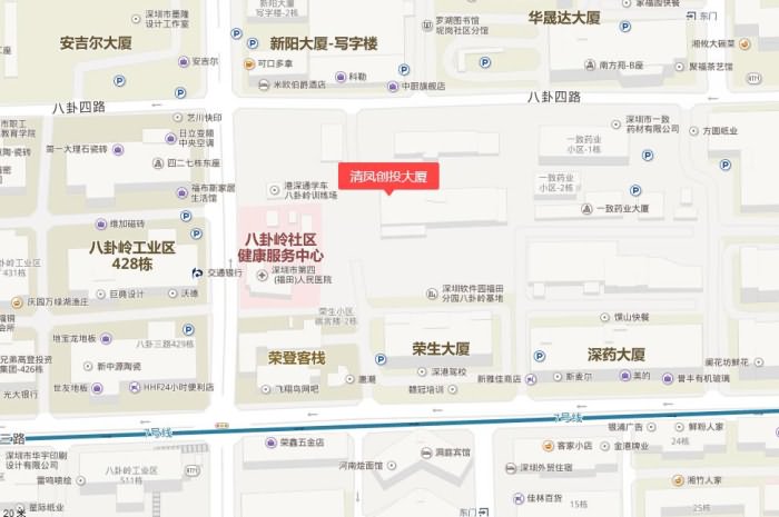 清凤创投大厦交通图 