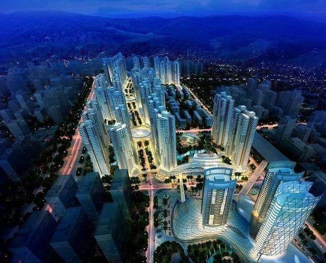 佳兆业盐田城市广场一期效果图 