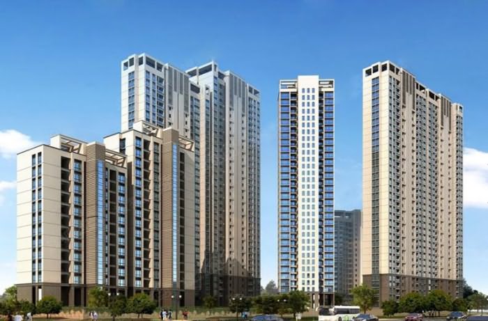 深物业前海港湾花园效果图 