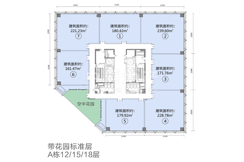 益田科技大厦户型图