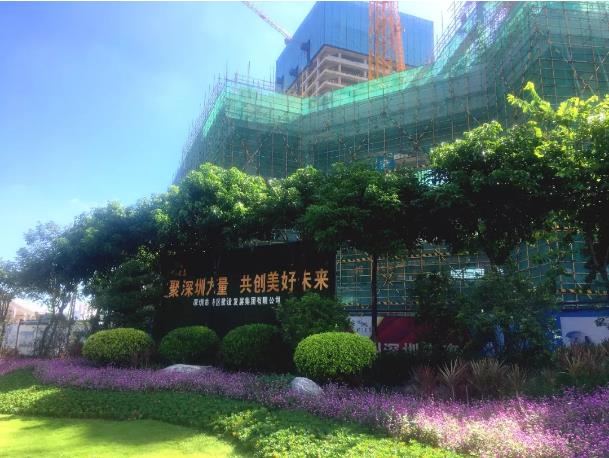 光明乐府花园实景拍摄图 