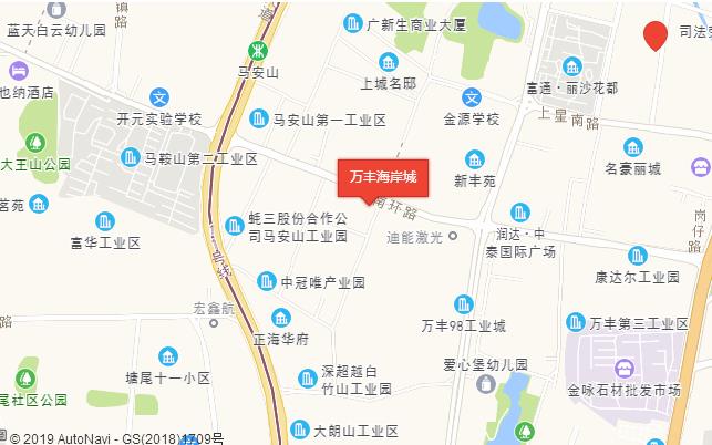 万丰海岸城交通图