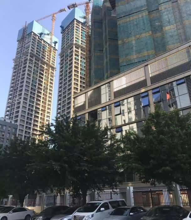晗山悦海城实景拍摄图 