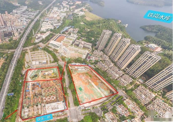 泰禾深圳院子地块俯瞰图 