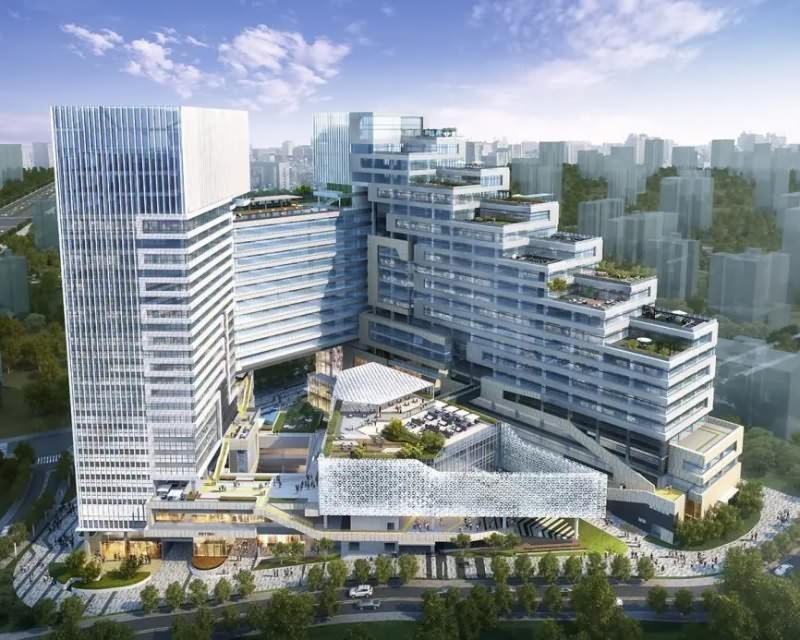 朗峻广场效果设计图 