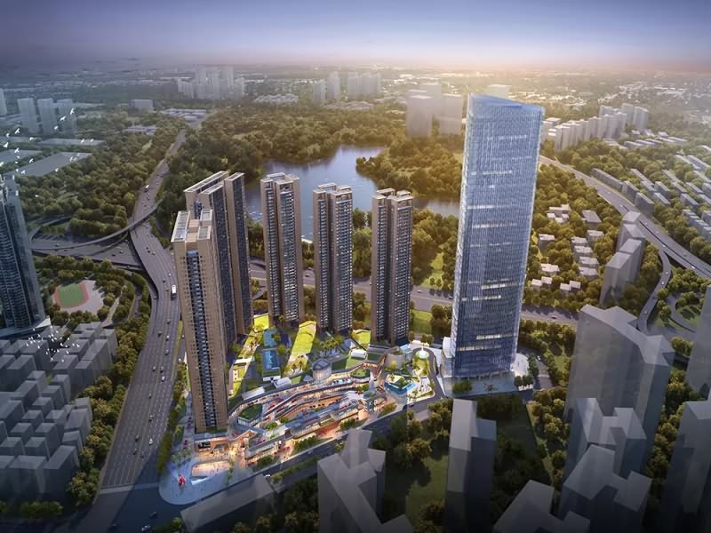 深国际万科和颂轩设计效果图 
