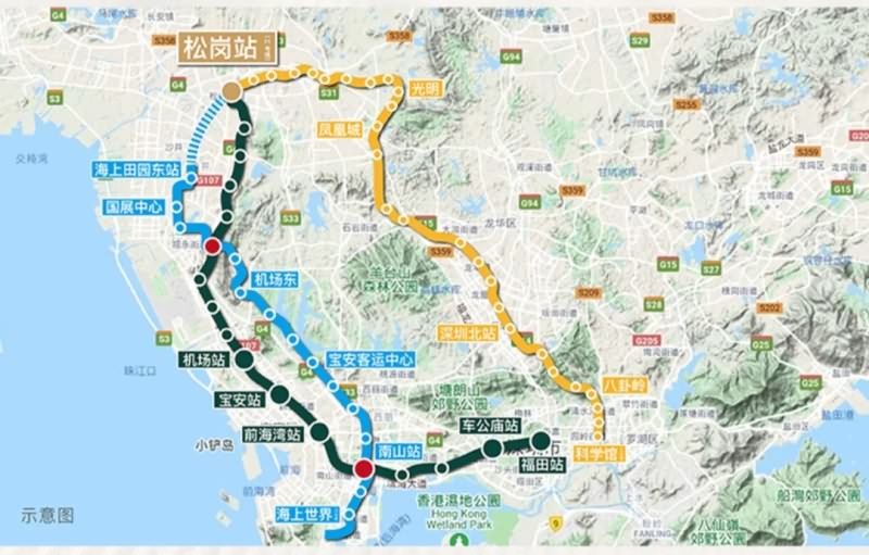 新世界松风明月花园地址交通图 