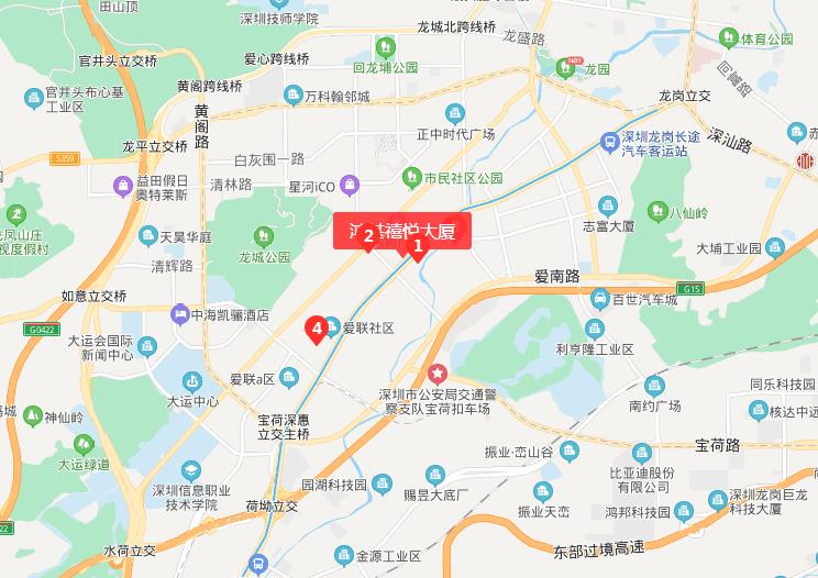 鸿基禧悦大厦地址交通图