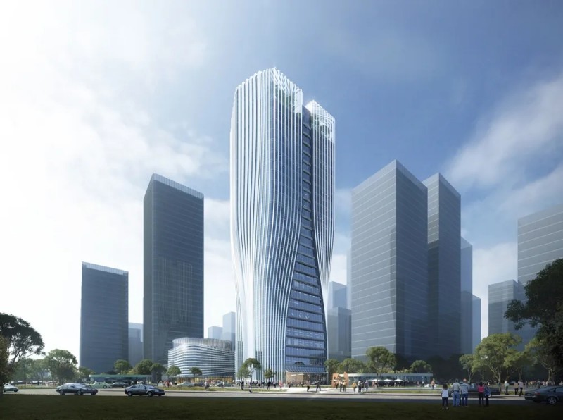 前海中冶科技大厦设计效果图 