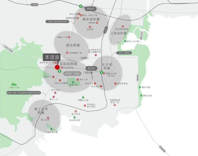晗山悦海城位置交通图